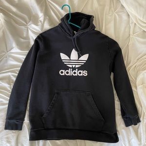 Adidas Black Oversized Sweatshirt